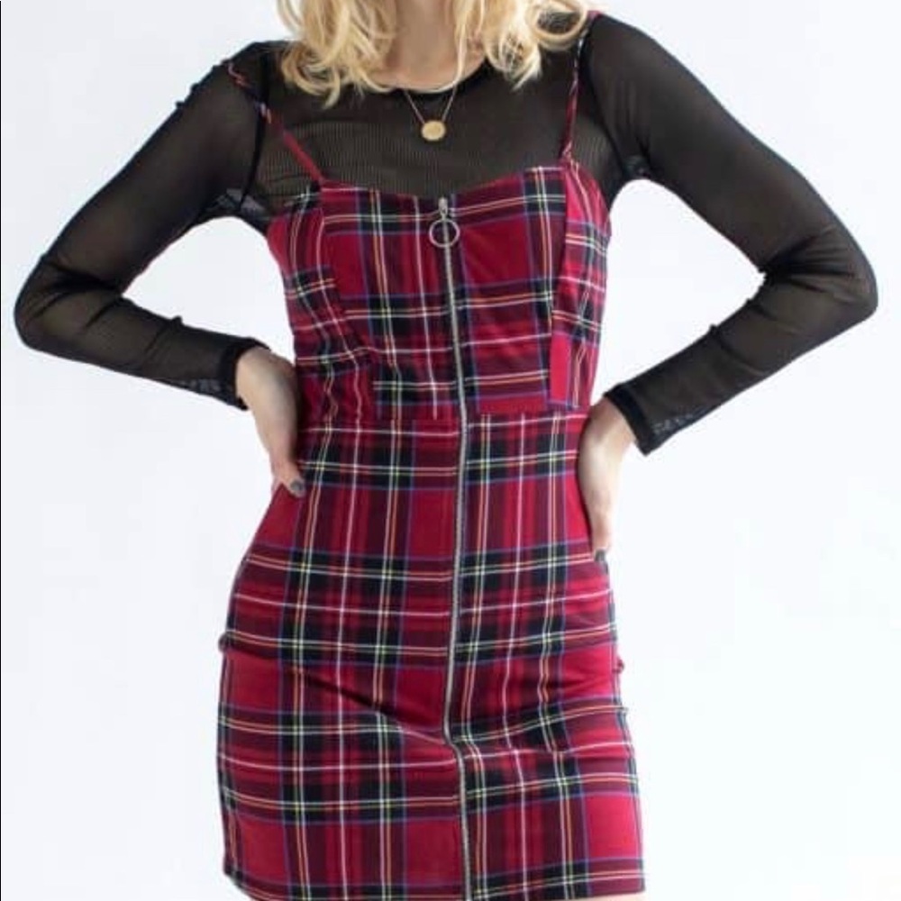 Fashion Nova Plaid Dress